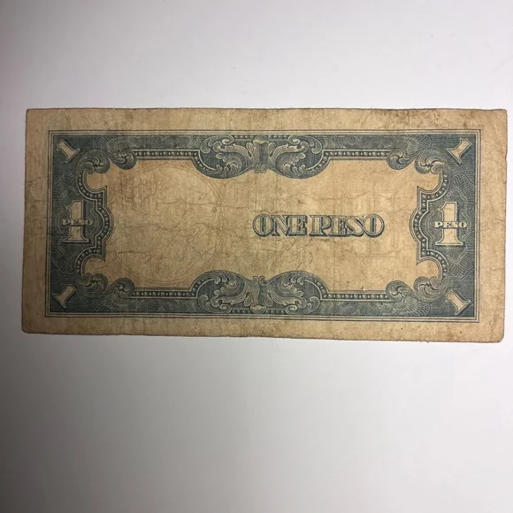 WWII Era Japanese Government Notes Used in Phillipines Set of Four 1, 5, 10, 100 - Picture 3 of 12